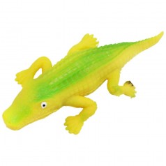 Антистресс-тянучка "Крокодил", желтый