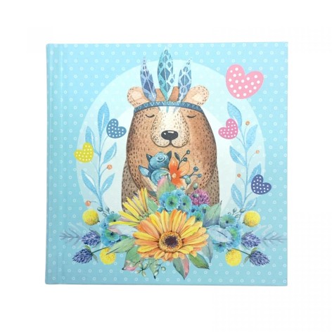 Скетчбук, 48 л., 10х10 (МИШКА)