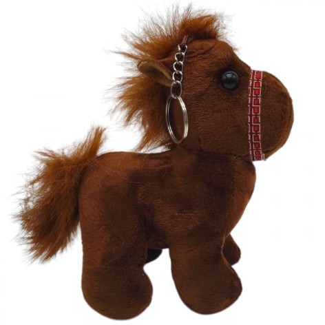 Брелок Конячки красиві 15 см (КОРИЧНЕВИЙ)