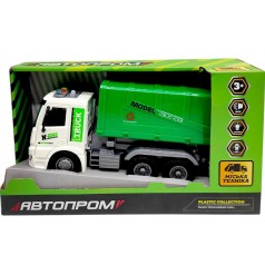 Машина на батарейках "АВТОПРОМ. Мусоровоз", свет, звук (33,5*19*11,5 см)