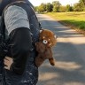 Мягкая сумка-рюкзак, игрушка Панда 32 см
