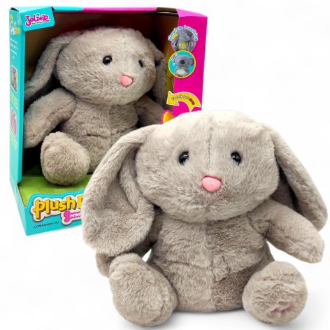 Мягкая игрушка-Ночник (ЗАЙЧИК) коробка 29х31х17 см