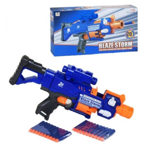 Уценка. Бластер "Blaze storm" 20 патронов - 6965016240557