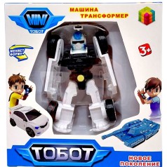 Трансформер Тобот 15x7x14 см (БЕЛЫЙ)