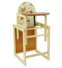 гр Стільчик малий №1117 "Сова" колір бежевий (1) ТМ "Мася"