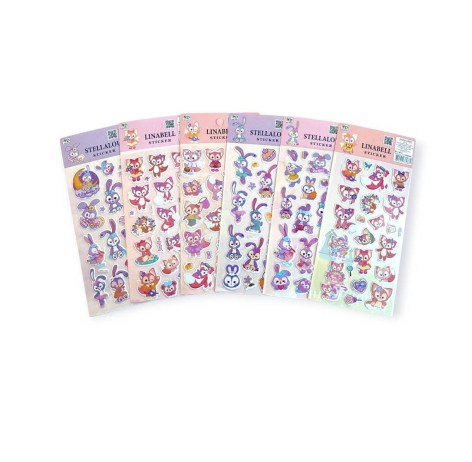 Наклейки дизайн "Linabell" (набор 6 шт)