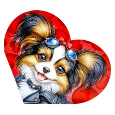 Открытка поздравительная "Валентинка" 15,1х8,2 см.