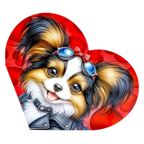 Открытка поздравительная "Валентинка" 15,1х8,2 см.