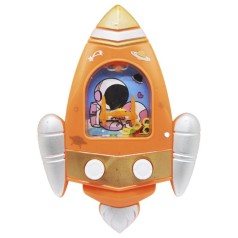 Водная игра с колечками "Ракета", оранжевый