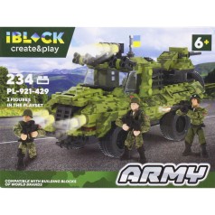 Конструктор "Армия: Джип", 234 дет.