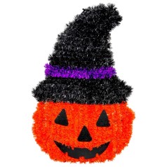 Подвесной декор "Тыква ведьмочка" на Хэллоуин