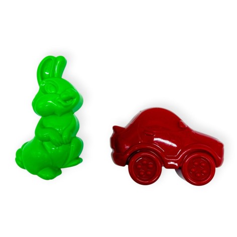 Набор для песочницы, "Зайчик и машина"