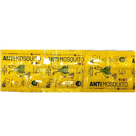 ПЛАСТИНЫ ОТ КОМАРОВ (ДЛЯ ФУМИГАТОРА) ANTI MOSQUITO KIDS (10 шт)