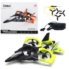 Самолет на радиоуправлении "Drone thunder" (салатовый)