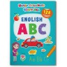 Книга "English ABC. 128 развивающих наклеек" (укр)