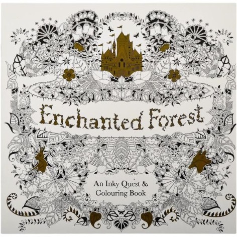 Раскраска-антистресс "Enchanted Forest"