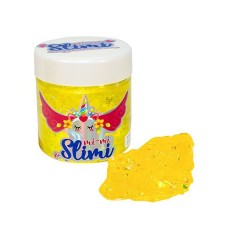 Слайм "Mi-mi Slimi" с фольгой 150 г, жёлтый