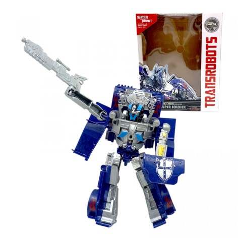 Трансформер, свет. звук, аксессуары, в коробке 30х24х8*5 см.