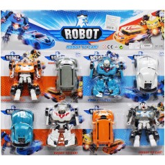 Набор трансформеров "Robot to car", 8 шт.