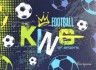 Папка на молнии А4+, football king
