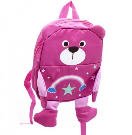Рюкзак дитячий "Ведмедик" (рожевий)