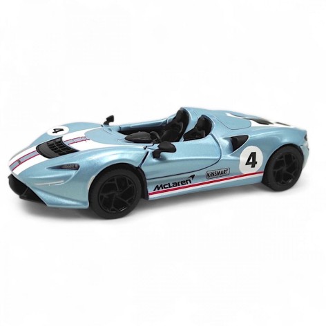 Машинка металлическая "KINSMART McLAREN ELVA" (ГОЛУБАЯ)