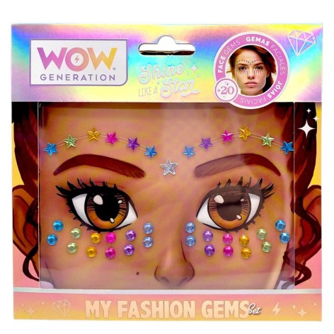 Набір стразів для обличчя МІС, (РАДУЖНЫЕ)