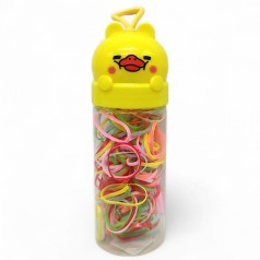 Набір резинок для волосся (силікон), жовтий