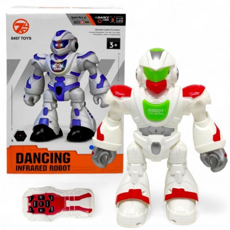 Робот на радіокеруванні (звуки, мелодії, пісні англ. мовою, підсвічування, режим програмування дій)