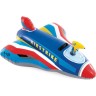 Надувной плот Самолет (возраст 3+) 117cmX104cm (СИНИЙ)