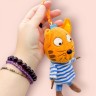 Мягкая игрушка "Три кота. Коржик" (20 см)