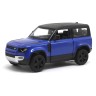 Машинка KINSMART "Land Rover Defender", синя