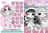 Книжка-раскраска со стикерами - "Skate Dance 3 Tweens"