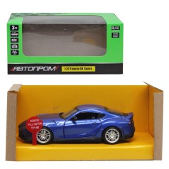 Машинка металлическая "АВТОПРОМ: Toyota Supra", синяя