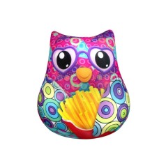 Антистрессовая игрушка "SOFT TOYS - Сова с картошкой фри"