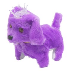 Интерактивная игрушка "Собачка", фиолетовая