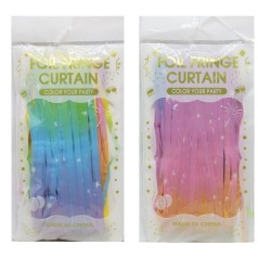 Фотозона-шторка "Дощик" 1*2м 2.0мкр, райдужна