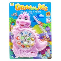 Интерактивная игрушка "Рыбалка: Динозаврик", розовый