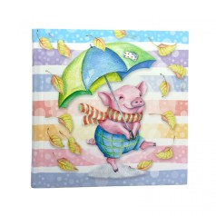 Скетчбук, 48 л., 10х10 (ПОРОСЕНОК)