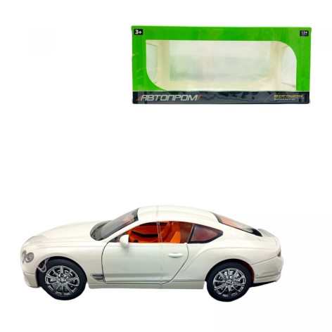 АВТОПРОМ 1:24,BENTLY (БЕЛАЯ)
