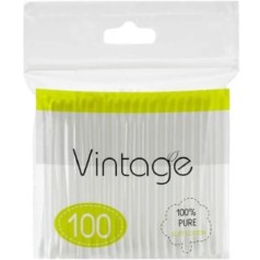 Vintage ватные палочки 100шт полиэтилен NEW