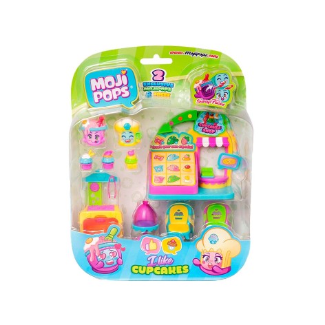 Игровой набор MOJI POPS – КАПКЕЙК-КАФЕ (2 фигурки, аксессуары)