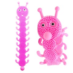 Браслет-антистесс "Гусеница" (розовый)