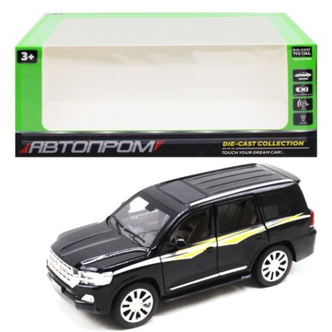 Инерционная машинка "Автопром: Toyota", черная