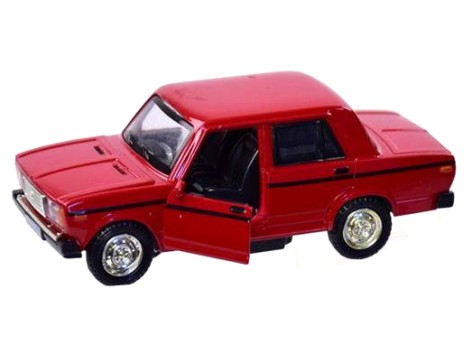 Машинка "ВАЗ 2106" із серії "Автопром" (червона)