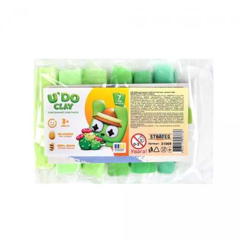 Набор для лепки "UʼDO Clay: Кактусик"