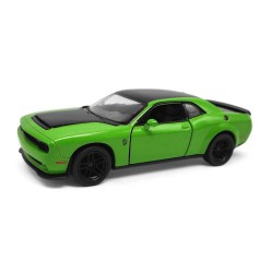 Машинка металлическая "KINSMART DODGE CHALLENGER SRT-DEMON" (ЗЕЛЕНАЯ)