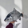 Игрушка мягконабивная "Рыба - Карась серебряный", 50 см