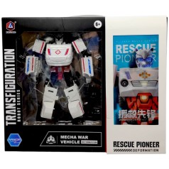 Трансформер, высота 18 см, оружие, в коробке