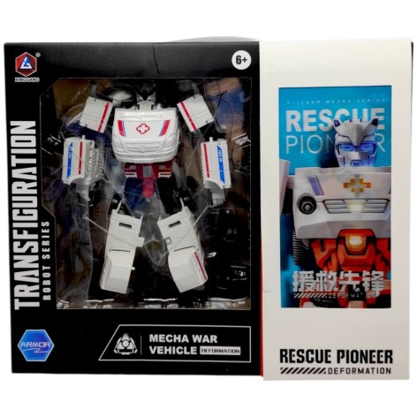 Трансформер, высота 18 см, оружие, в коробке